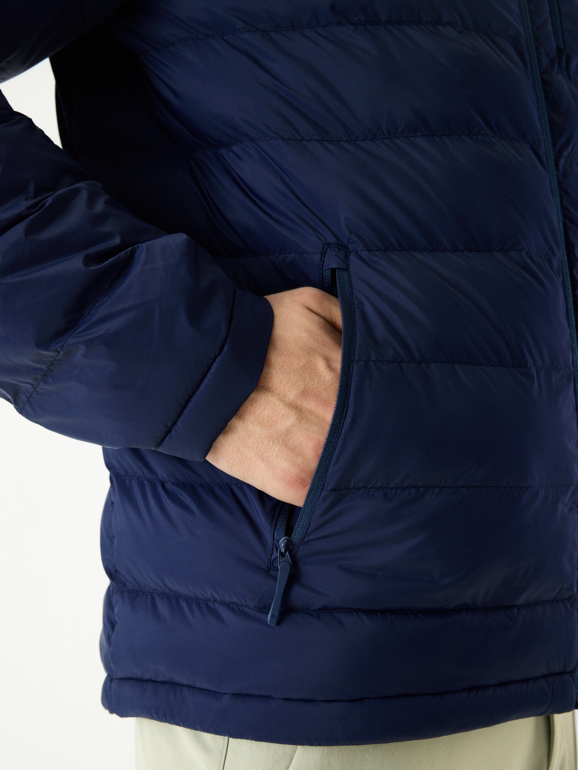 Mountain INS Hooded Jacket 10M Donkerblauw | Heren