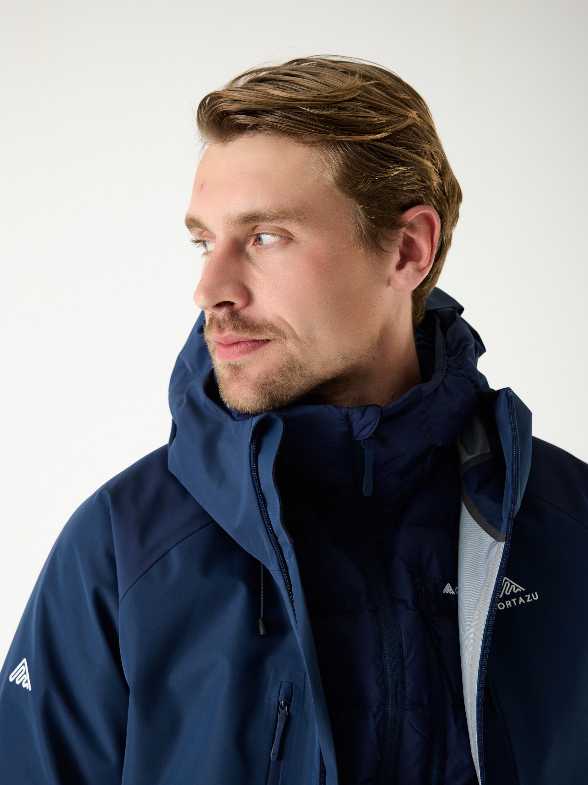 Mountain INS Hooded Jacket 10M Donkerblauw | Heren