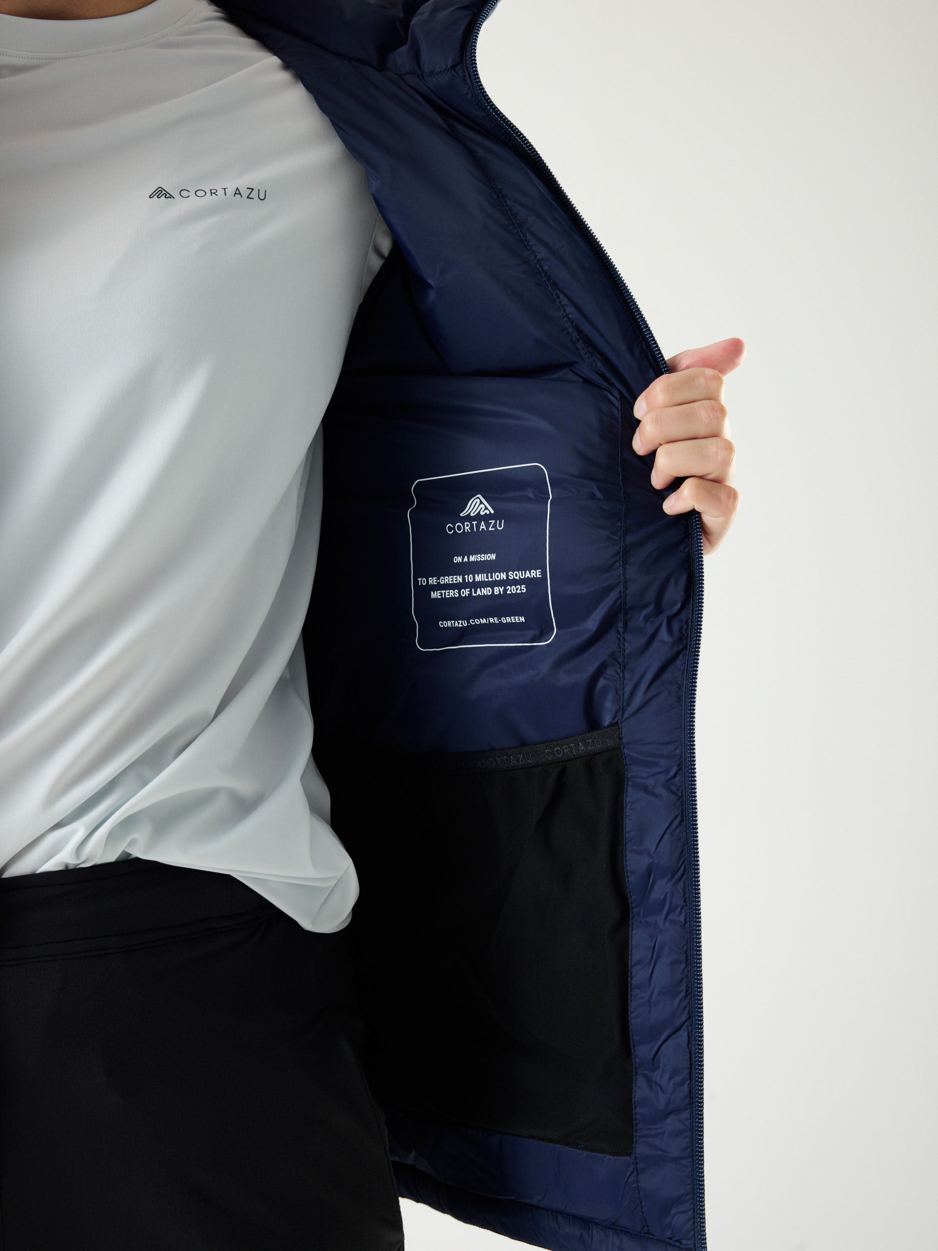 Mountain INS Hooded Jacket 10M Donkerblauw | Dames