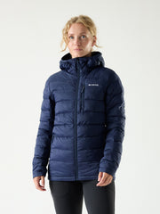 Mountain INS Hooded Jacket 10M Donkerblauw | Dames