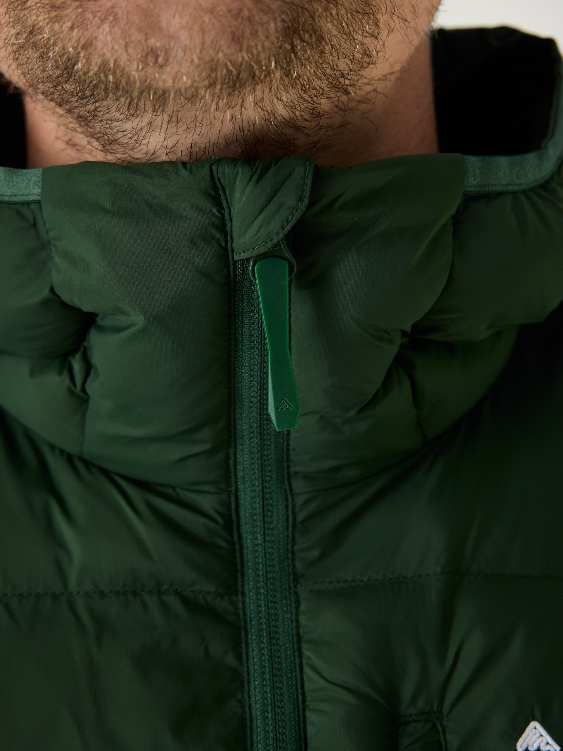 Mountain INS Hooded Jacket 10M Donkergroen | Heren