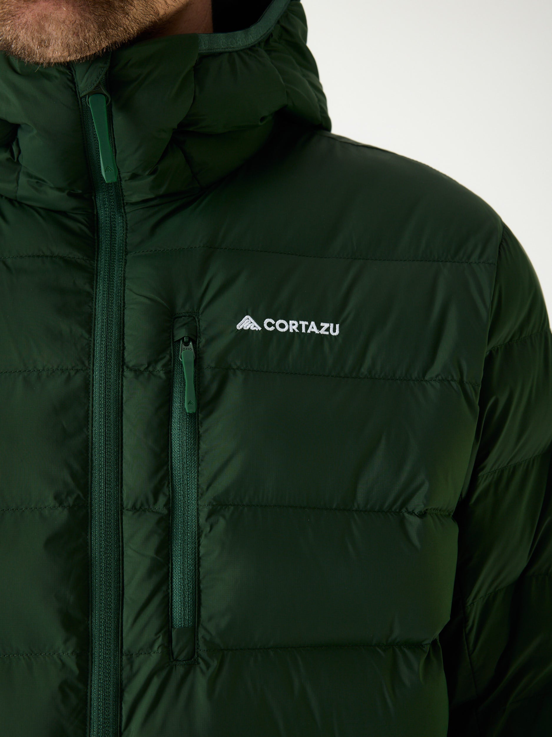 Mountain INS Hooded Jacket 10M Donkergroen | Heren