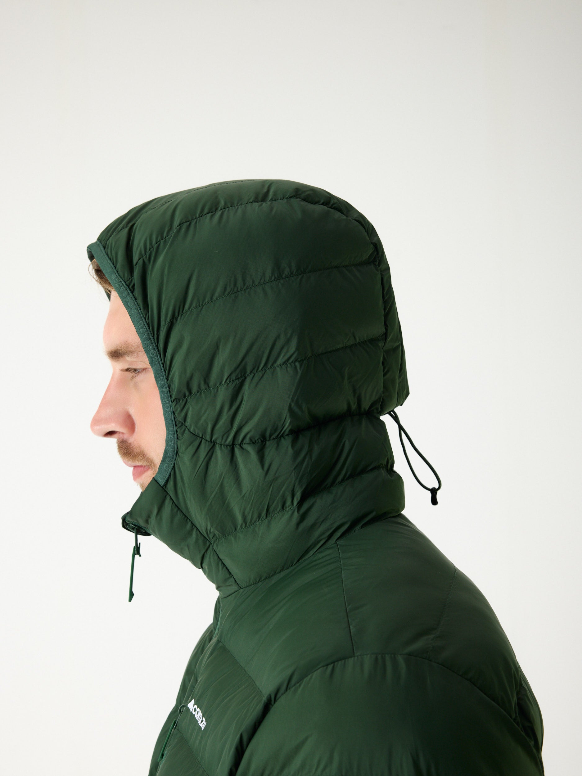 Mountain INS Hooded Jacket 10M Donkergroen | Heren