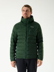 Mountain INS Hooded Jacket 10M Donkergroen | Heren