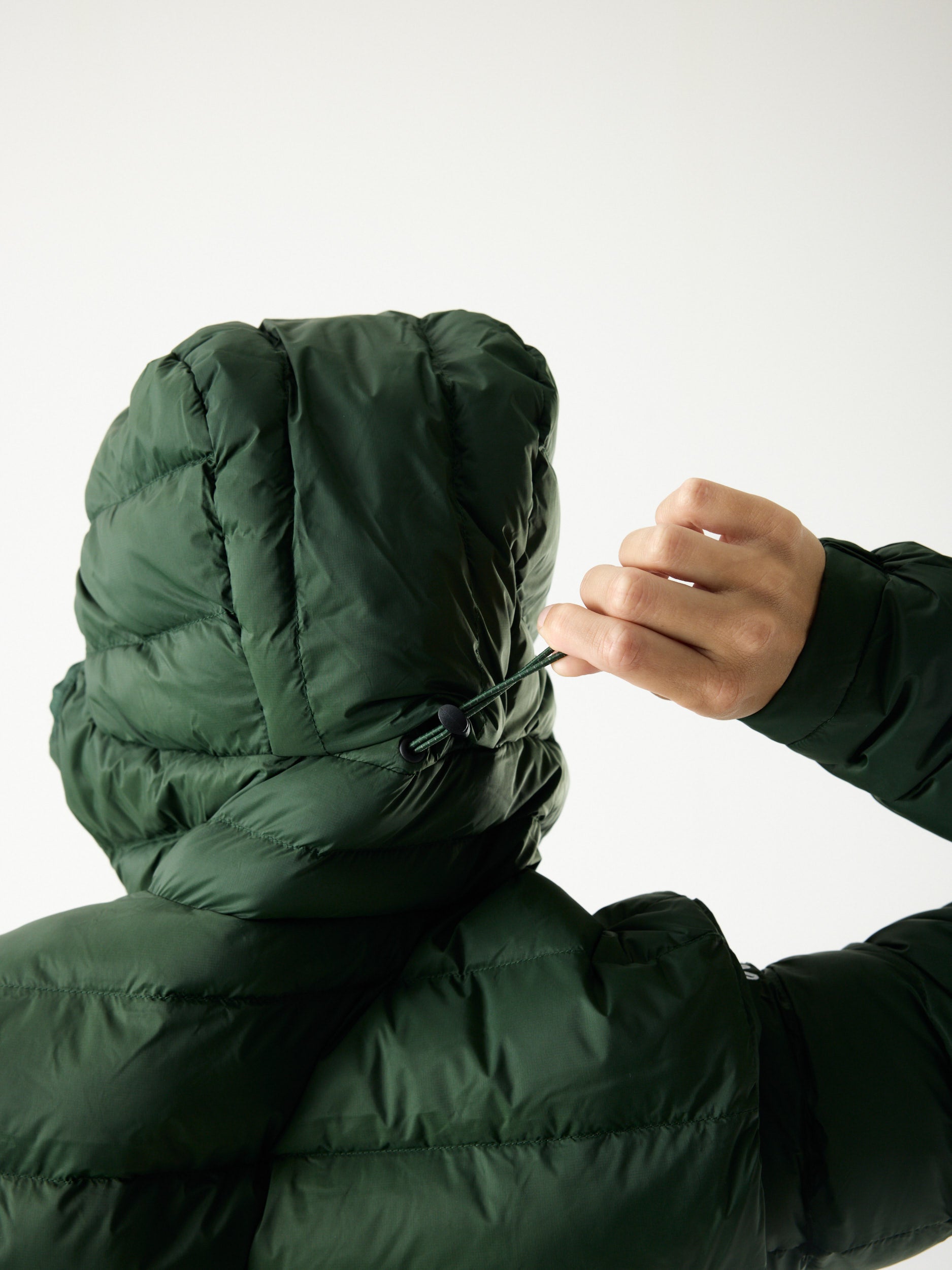 Mountain INS Hooded Jacket 10M Donkergroen | Dames