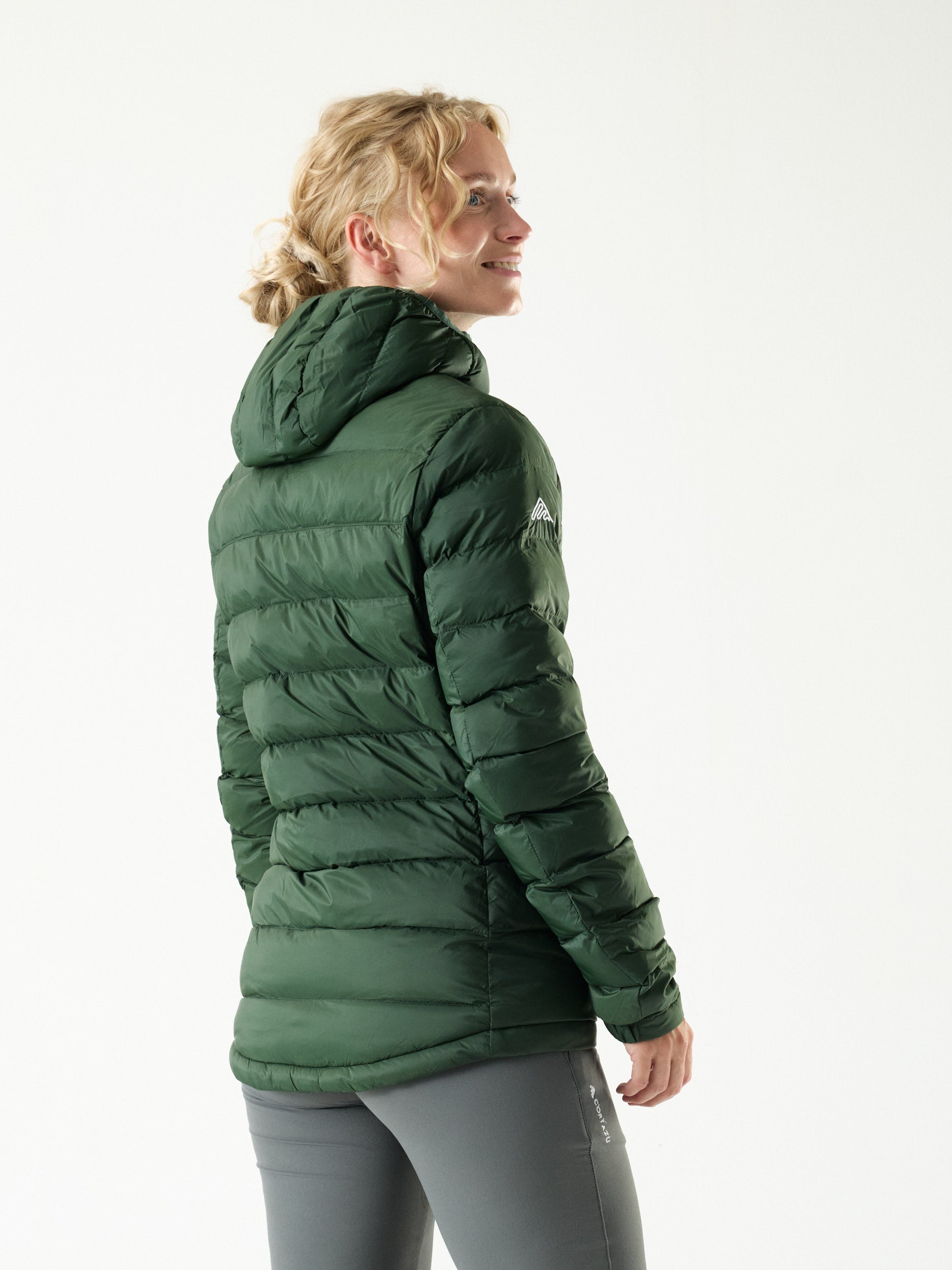 Mountain INS Hooded Jacket 10M Dark Green | Women
