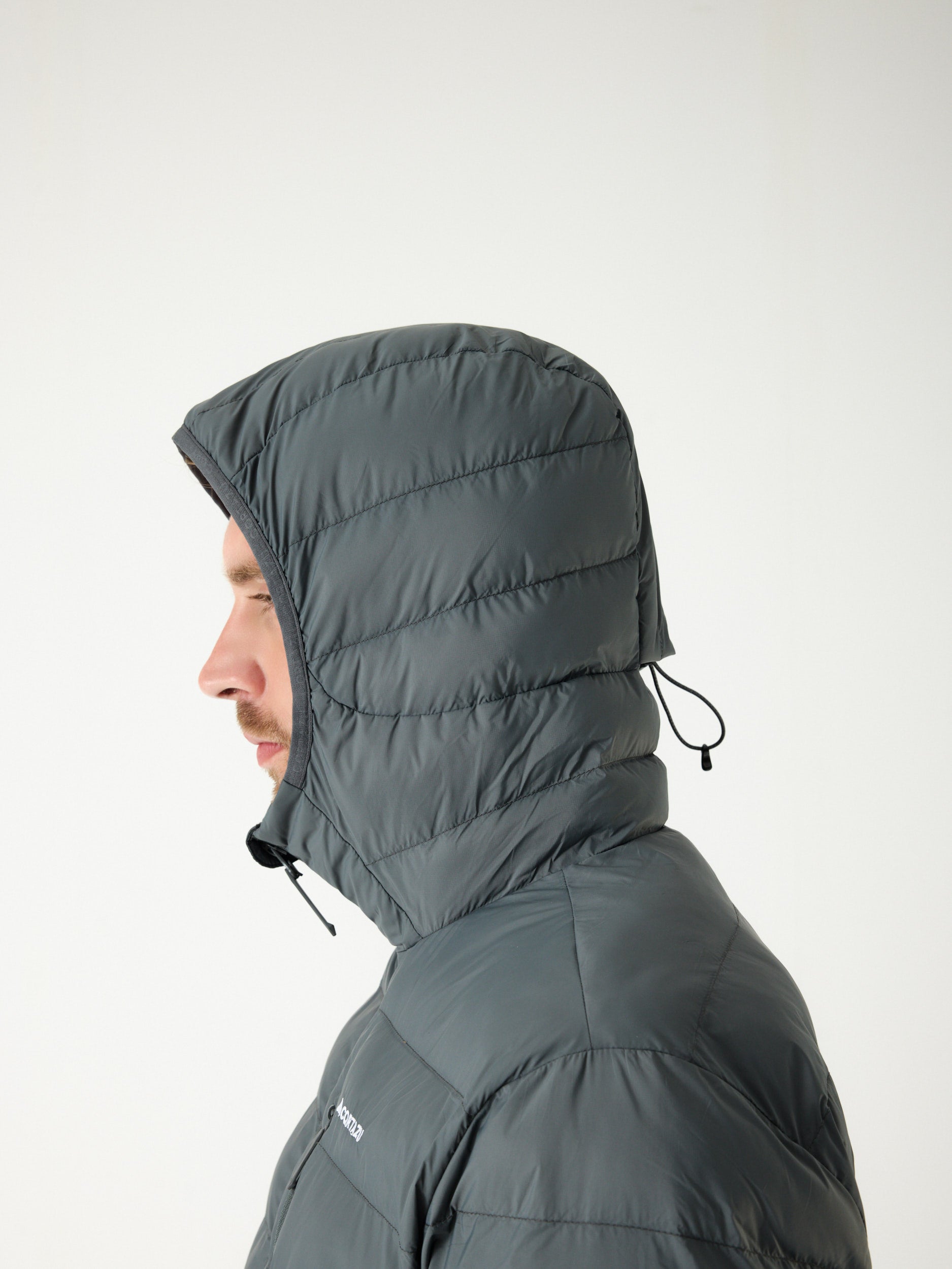 Mountain INS Hooded Jacket 10M Mid Grey | Heren