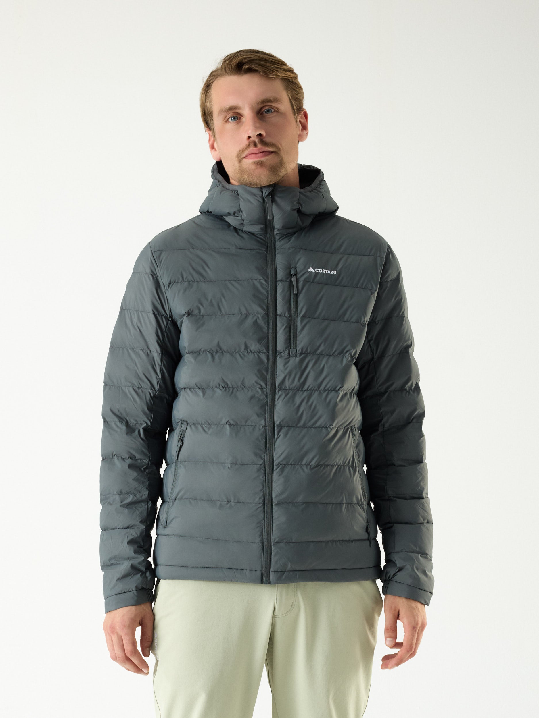 Mountain INS Hooded Jacket 10M Mid Grey | Men