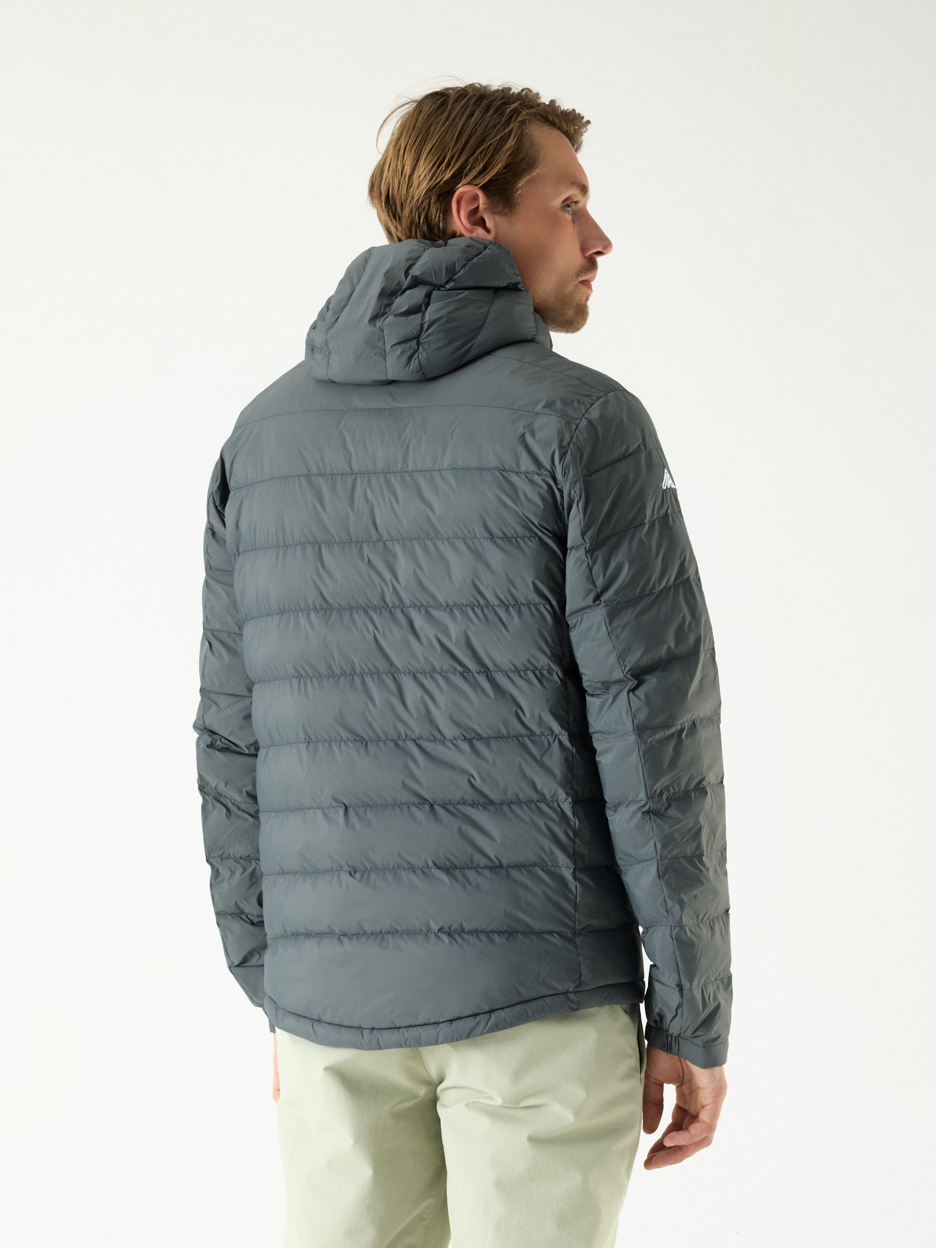 Mountain INS Hooded Jacket 10M Mid Grey | Men
