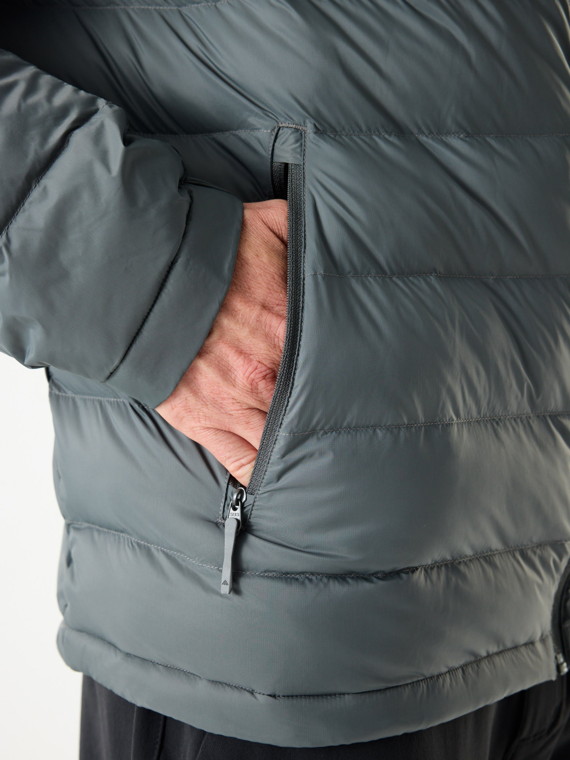 Mountain INS Jacket 10M Mid Grey | Heren