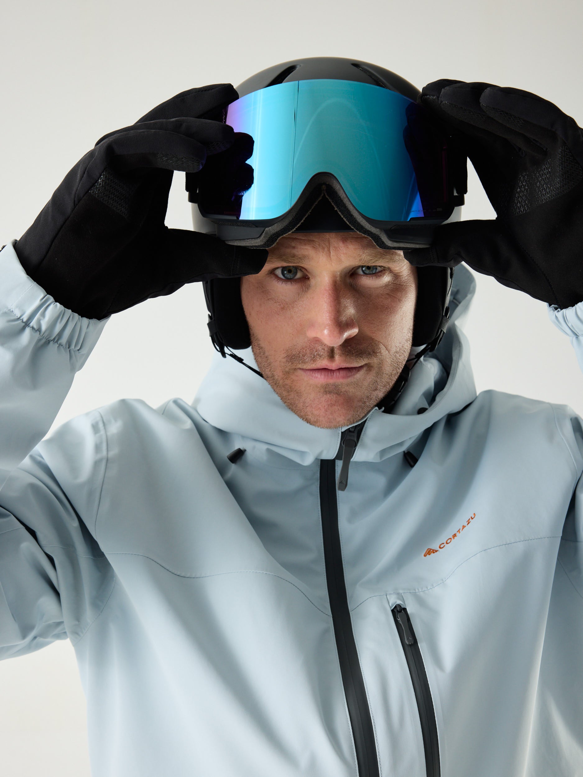 Nunatak INS ski-jas 10M gletsjerblauw | Heren