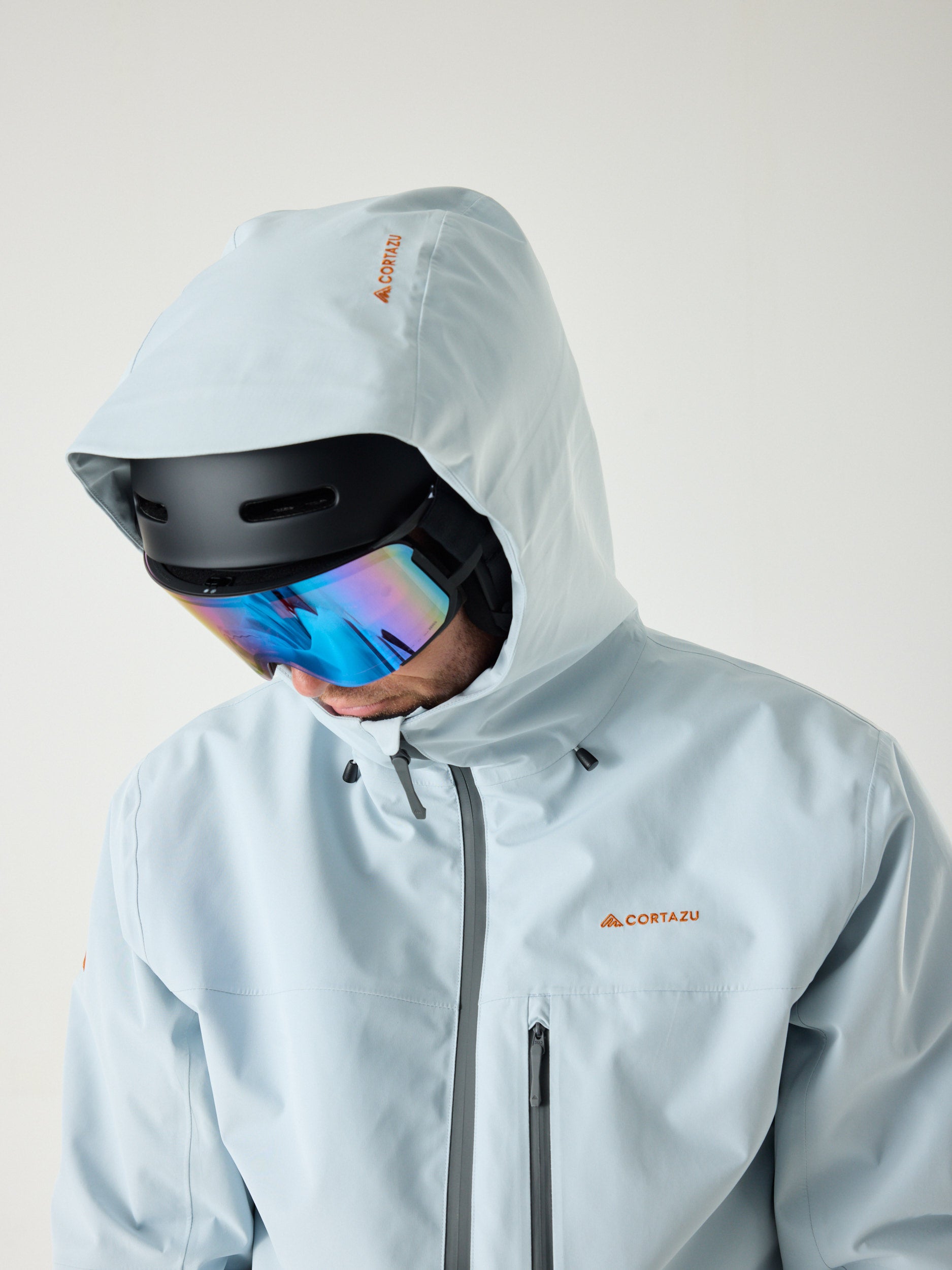 Nunatak INS ski-jas 10M gletsjerblauw | Heren