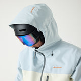 Nunatak INS Ski Jacket 10M Glacier Blue-Kitt-Mid Grey | Men