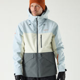 Nunatak INS Ski Jacket 10M Glacier Blue-Kitt-Mid Grey | Men