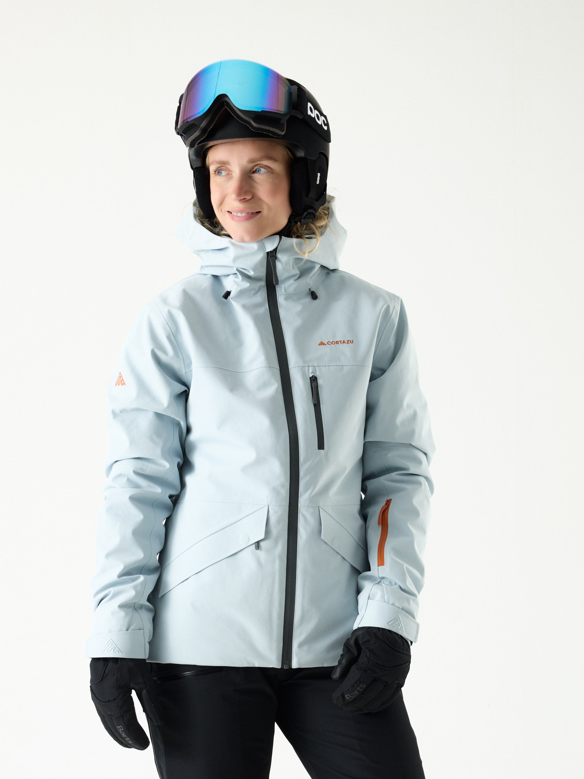 Nunatak INS Ski Jacket 10M Glacier Blue | Women
