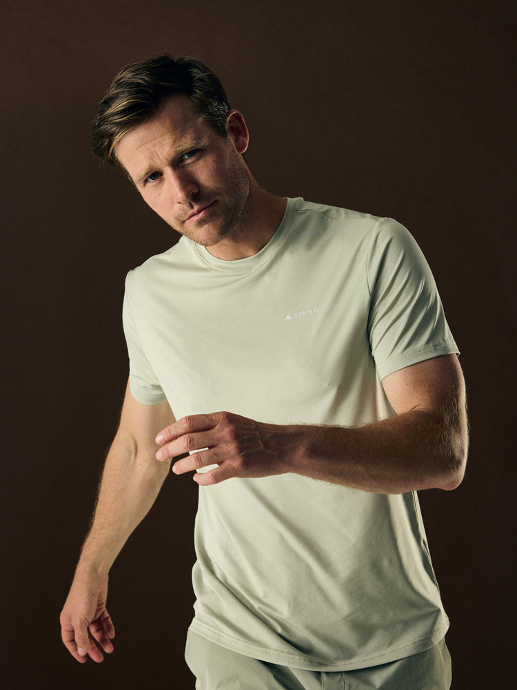 AR Active T-Shirt Khaki | Men