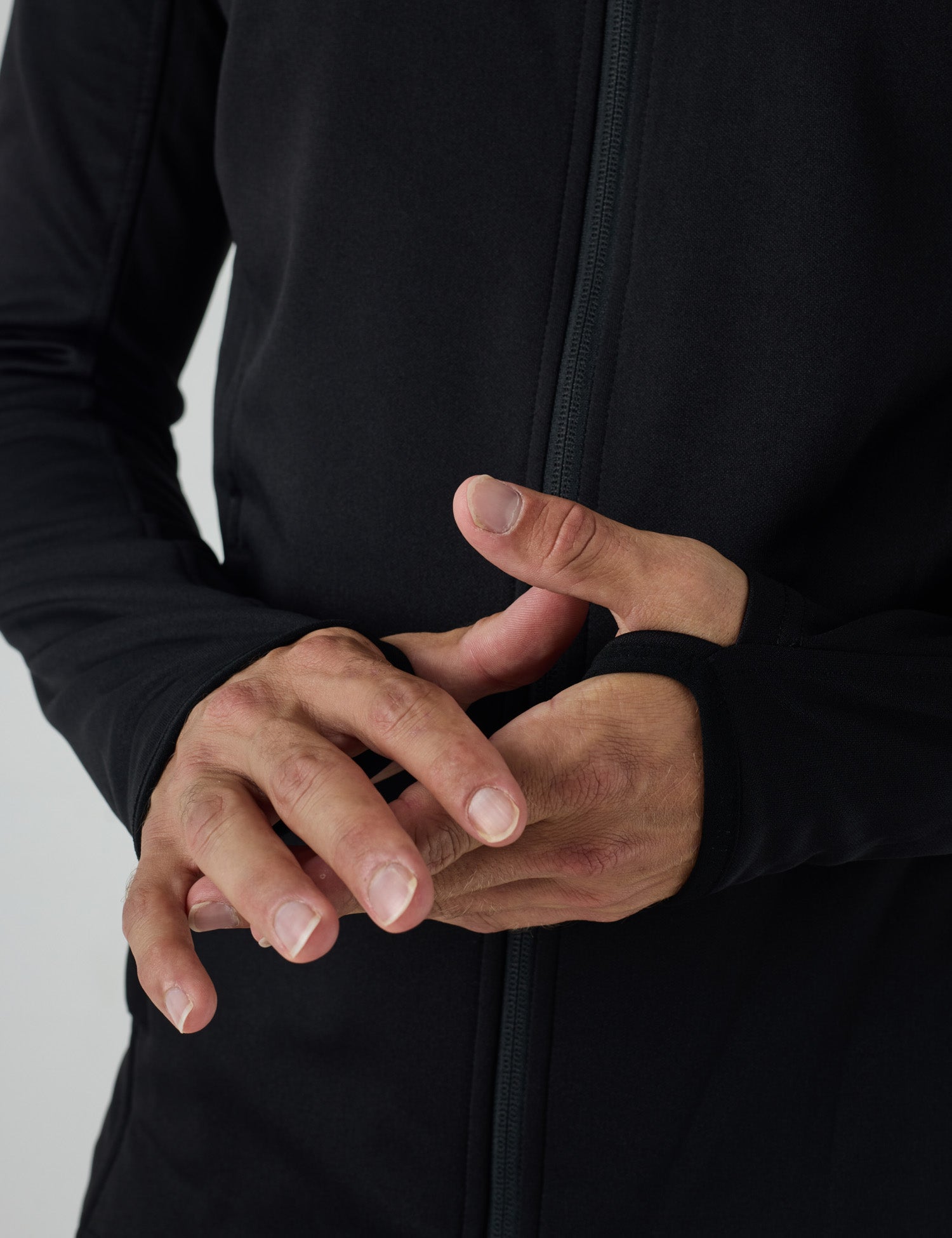 AR Fleece Zwart | Heren