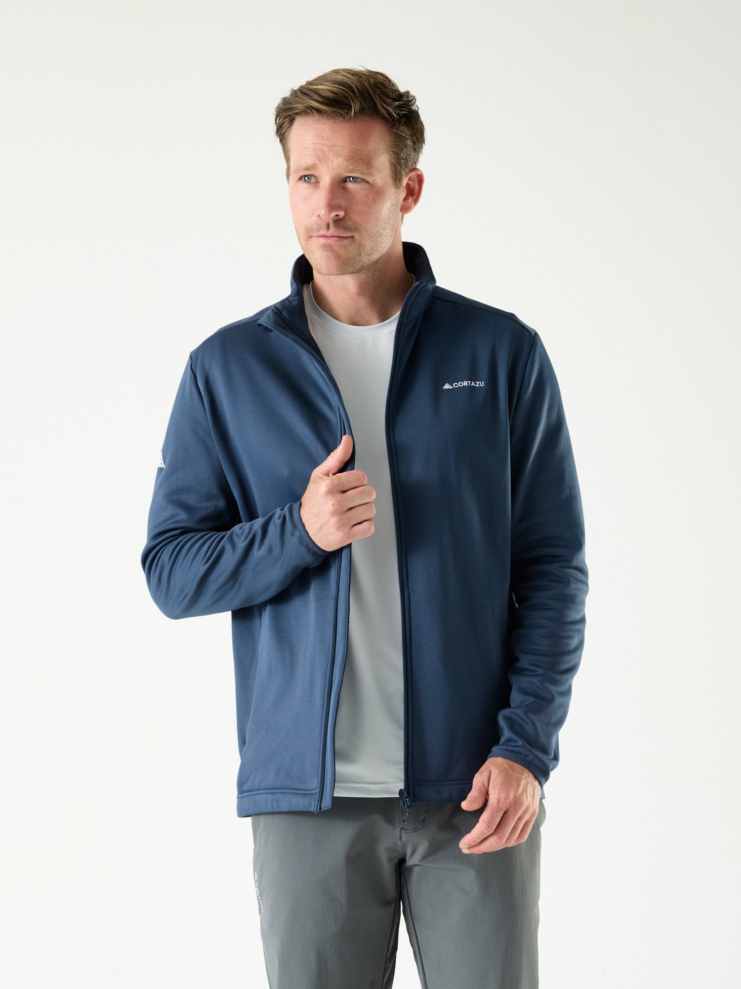 AR Fleece 9M Donkerblauw | Heren