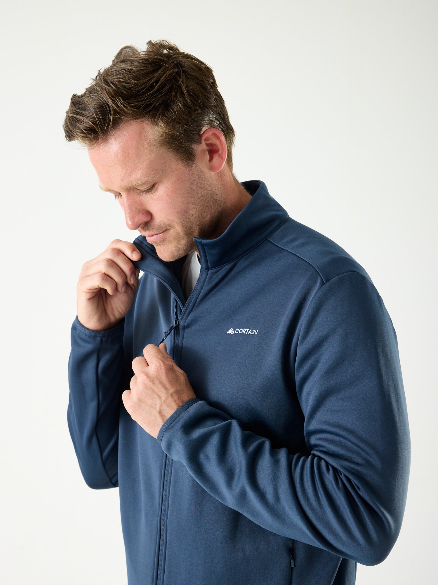 AR Fleece 9M Donkerblauw | Heren