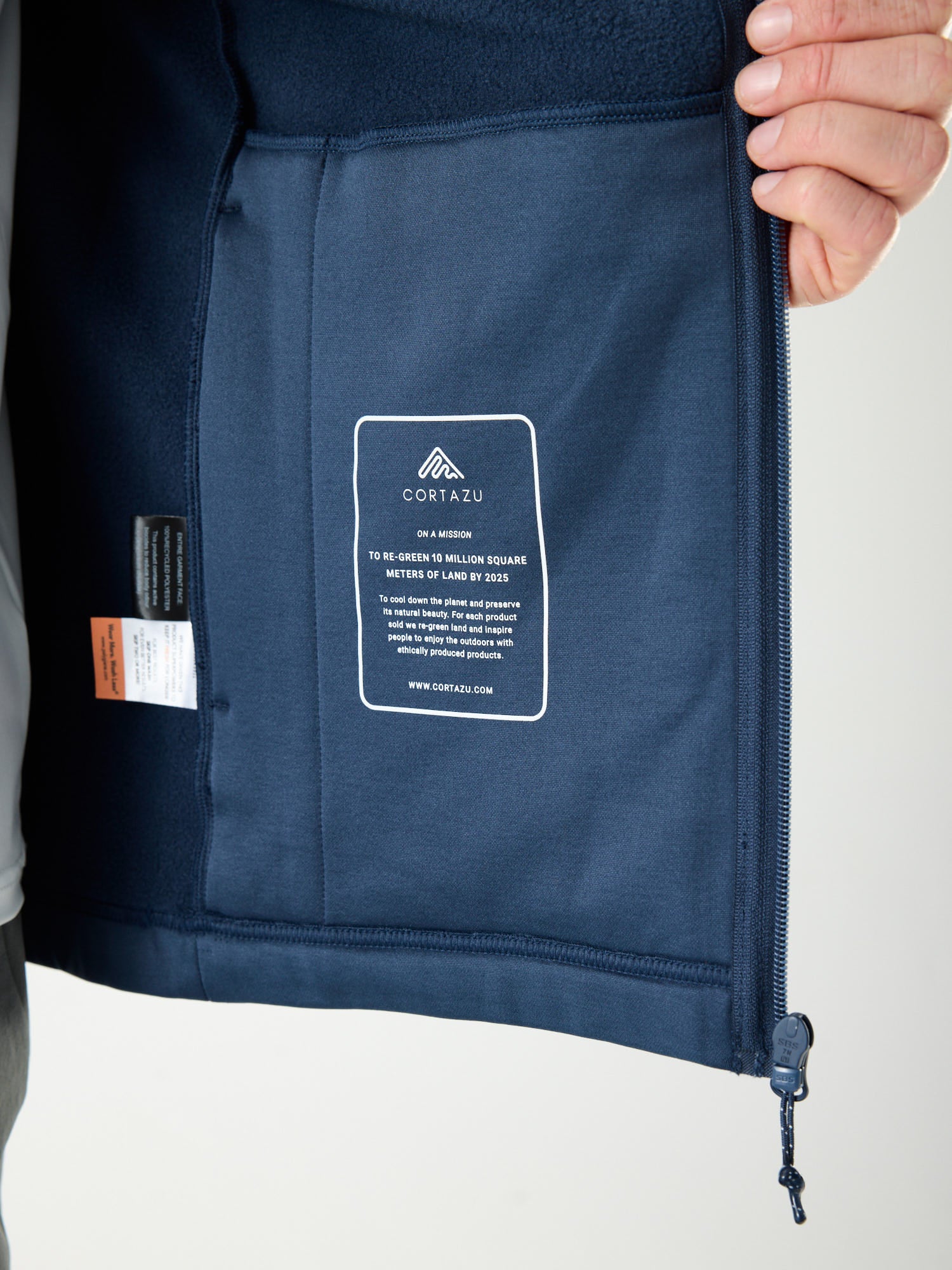 AR Fleece 9M Donkerblauw | Heren