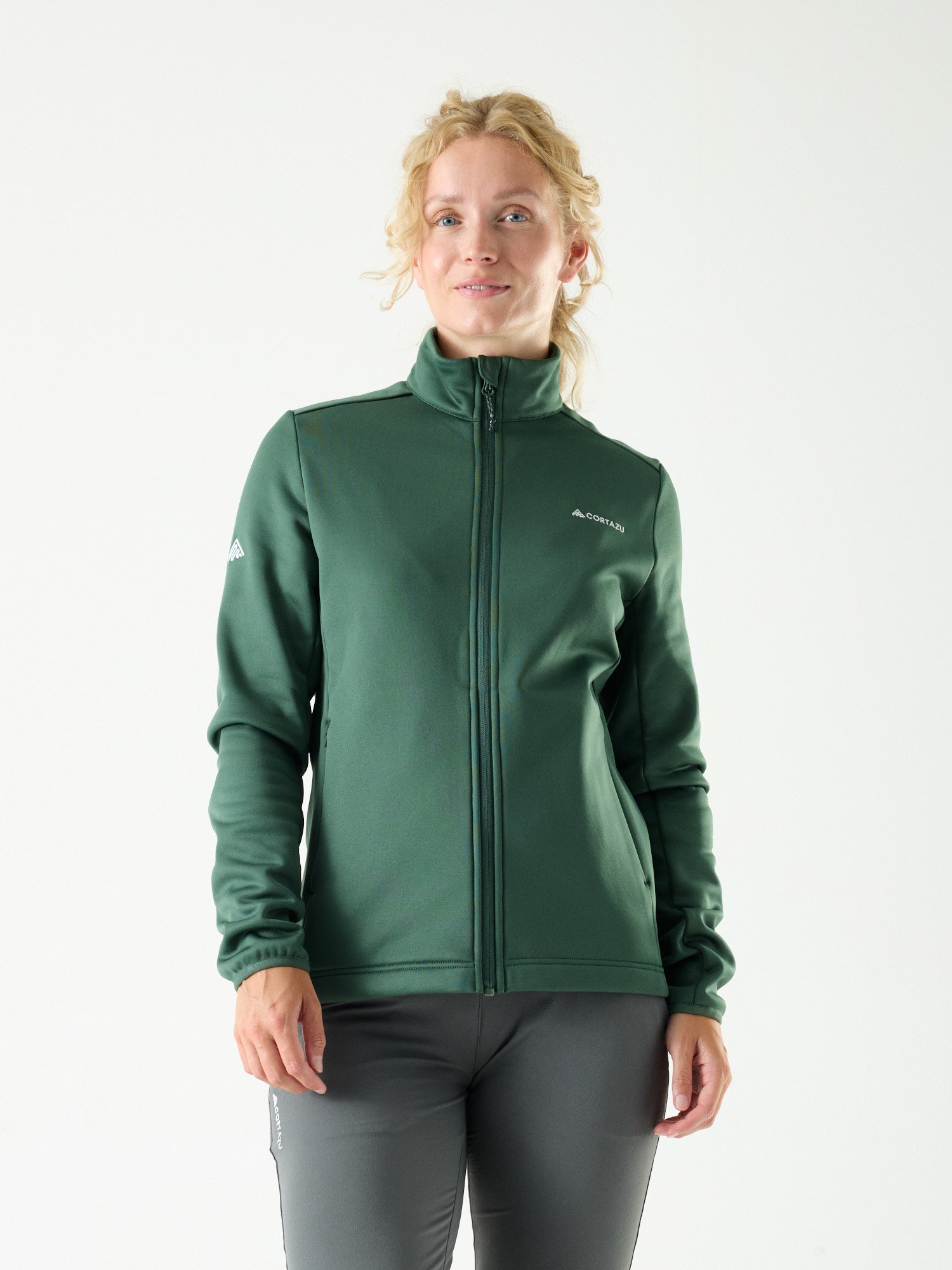 AR Fleece 9M Dark Green | Women