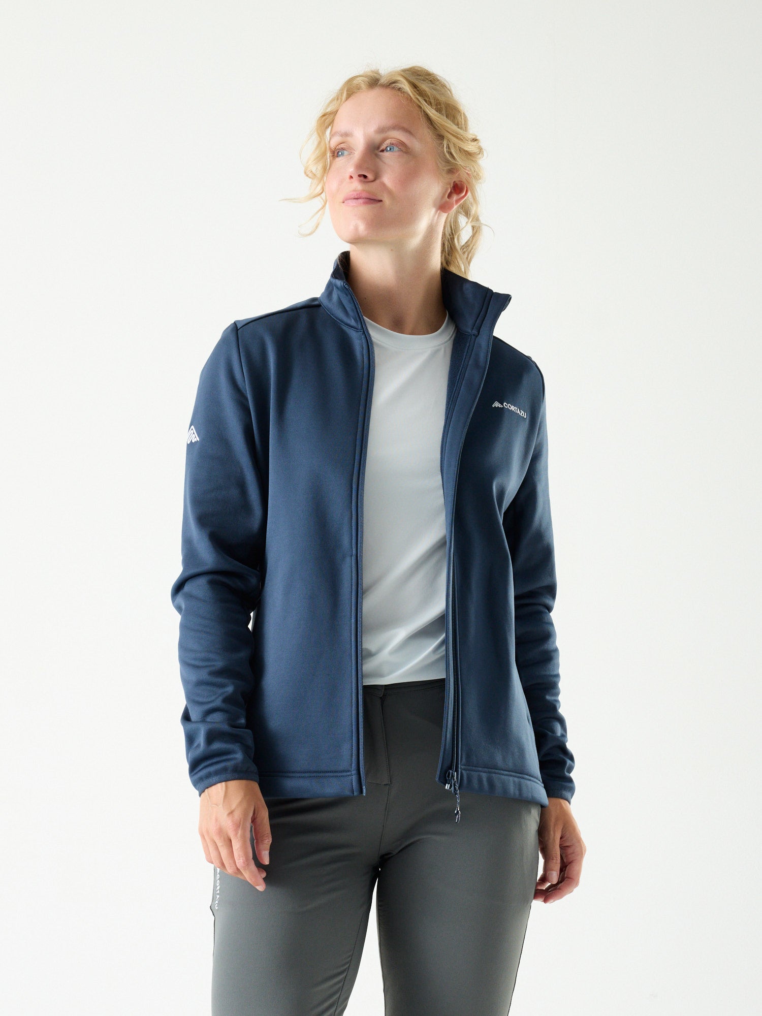 AR Fleece 9M Donkerblauw | Dames 