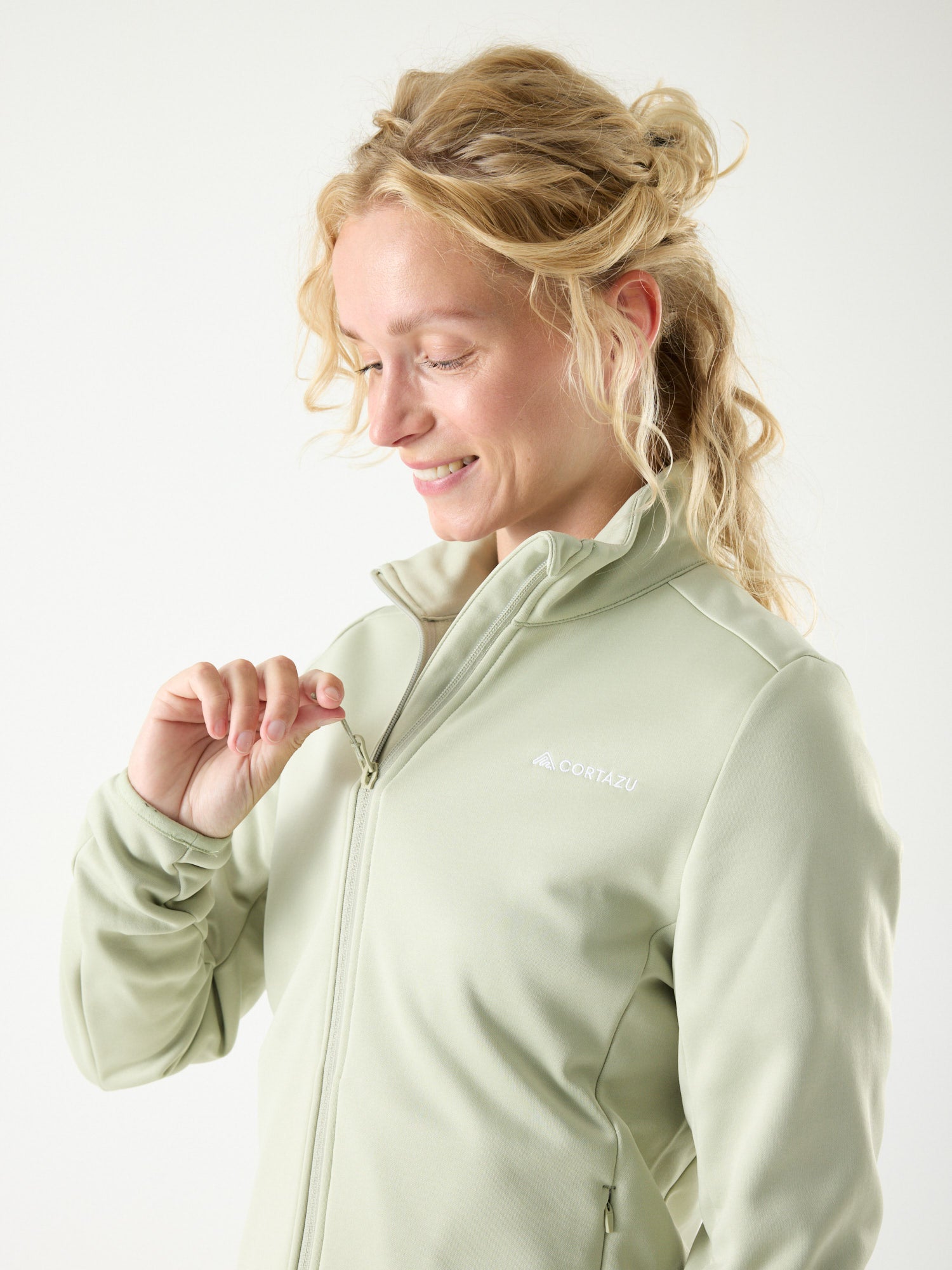 AR Fleece 9M Khaki | Dames 