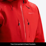 Mountain Hard Shell Red | Mens