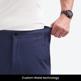 Stretch Pants Dark Blue | Men