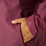 AW Hardshell Jacket 7M Burgundy | Men