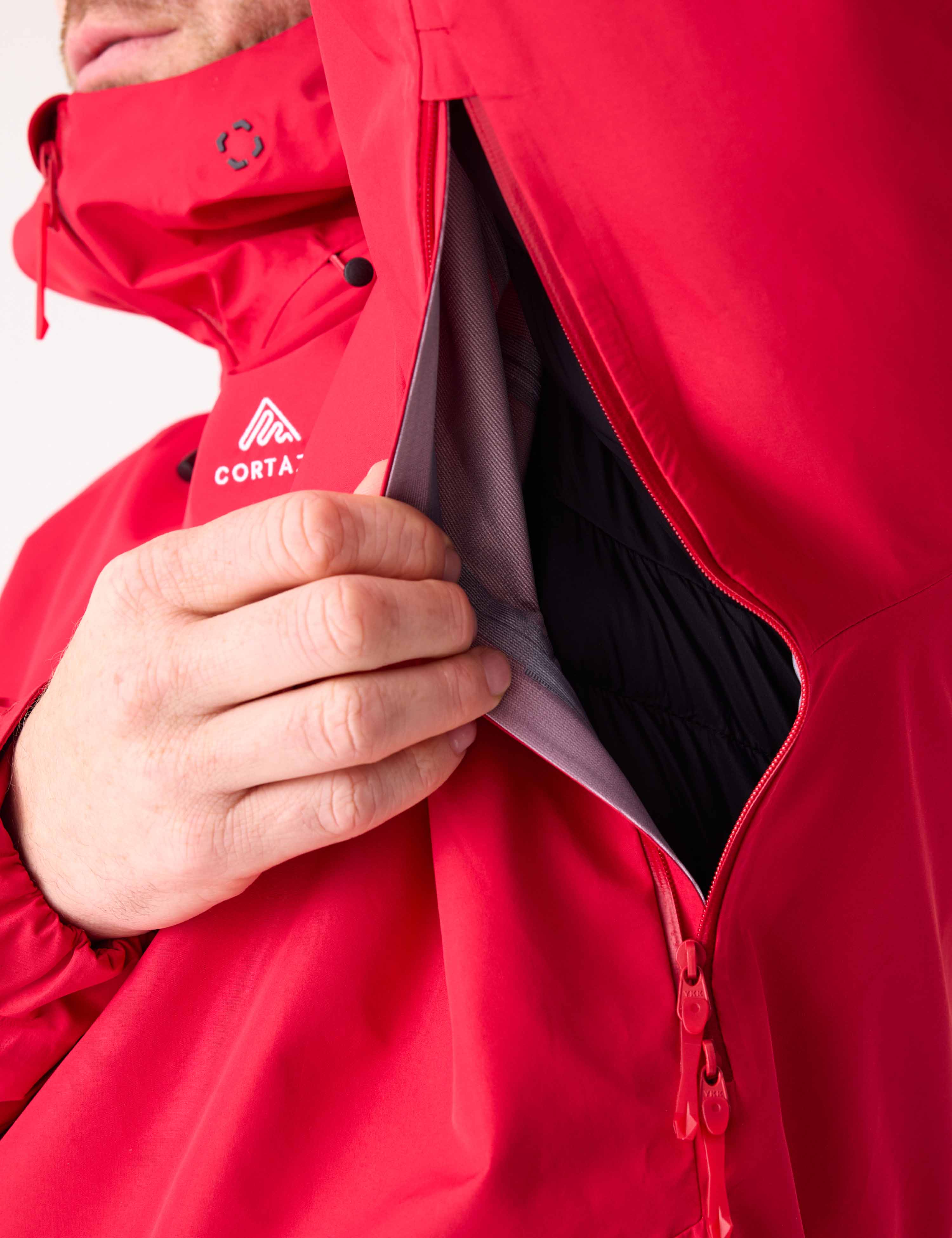 Mountain Hardshell Jacket 7M Red | Men – Cortazu