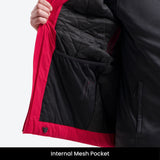 Insulated Hardshell Jacket Chili Red | Men