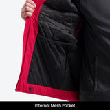 Insulated Hard Shell Jacket Chili Red | Men