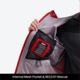 Mountain Hardshell Jacket Red | Mens