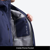 Mountain Hard Shell Navy | Mens