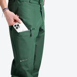 Insulated All weather Ski Pants Dark Green | Men