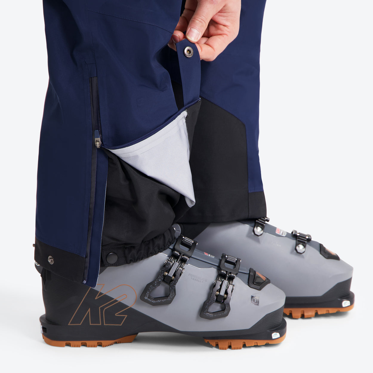 Insulated All weather Ski Pants Dark Blue | Women