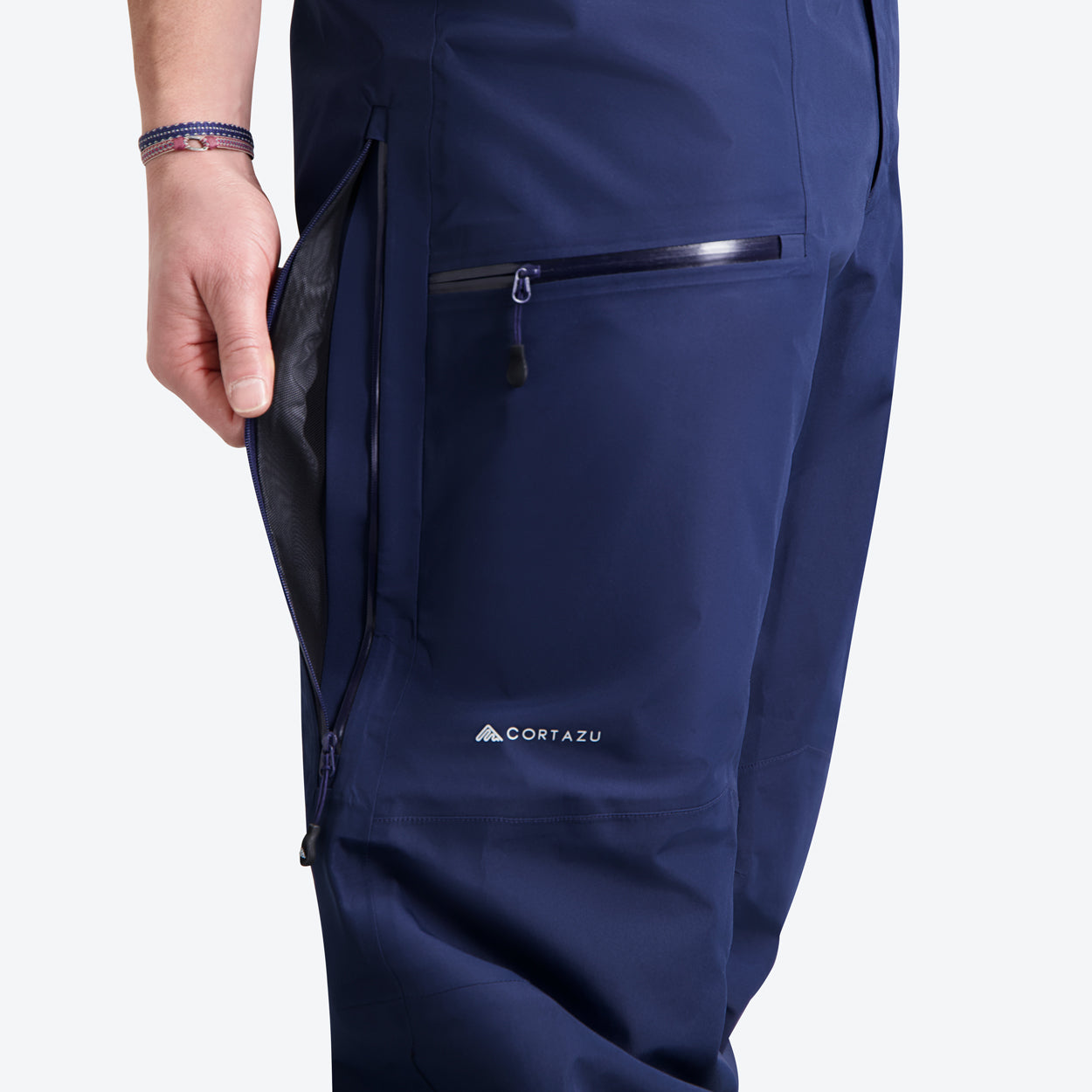 Insulated All weather Ski Pants Dark Blue | Women