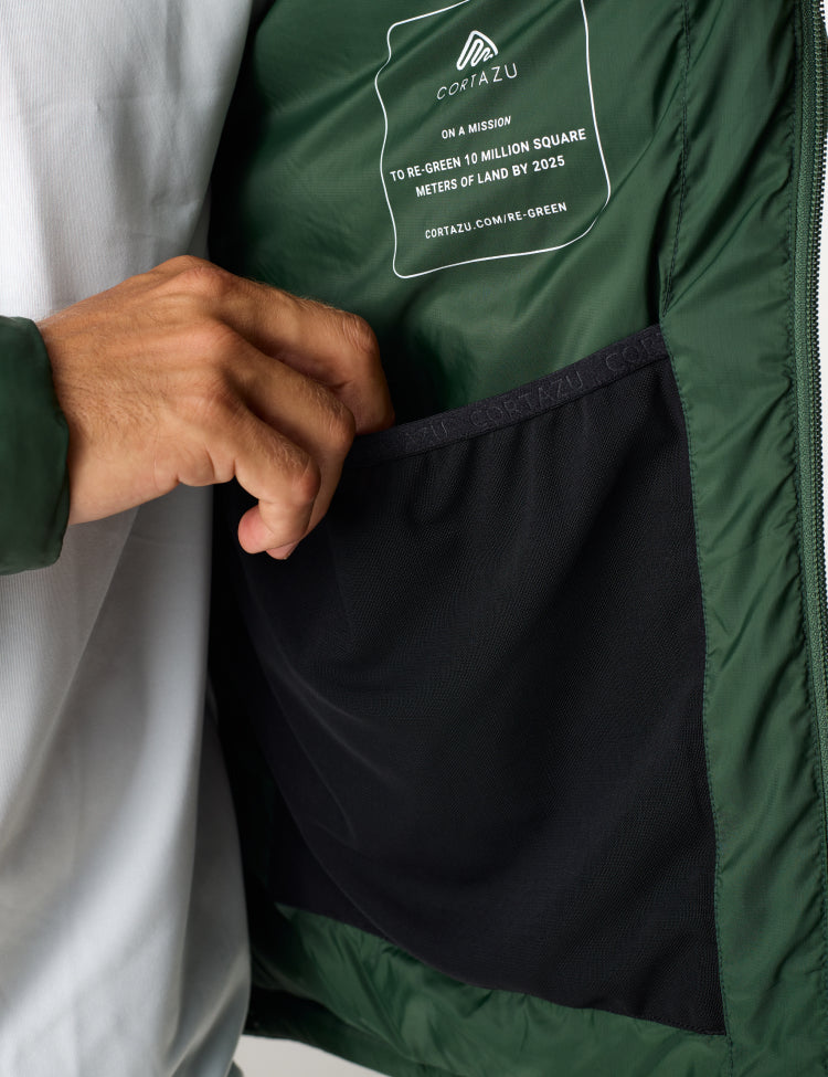 Mountain INS Hooded Jacket 7M Dark Green | Men
