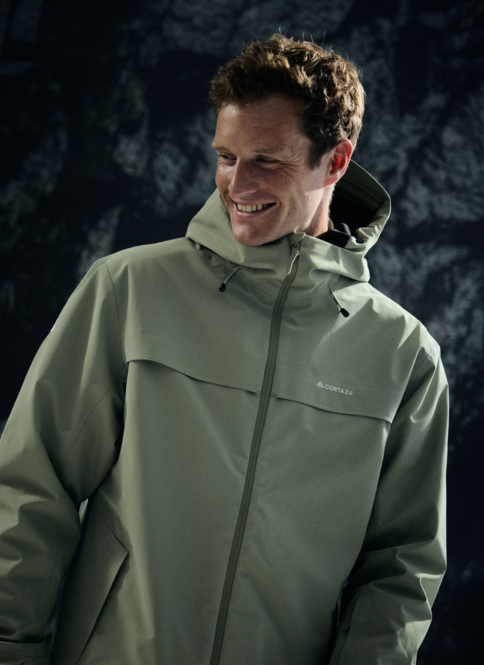 Delta INS Hardshell Jas 10M Olijfgroen | Heren