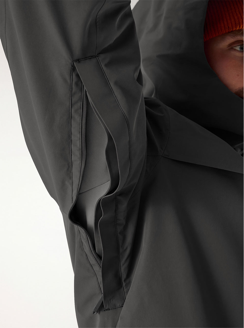 Delta INS Shell Jacket Dark Grey | Men