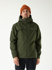 Delta INS Shell Jacket Mud Green | Men