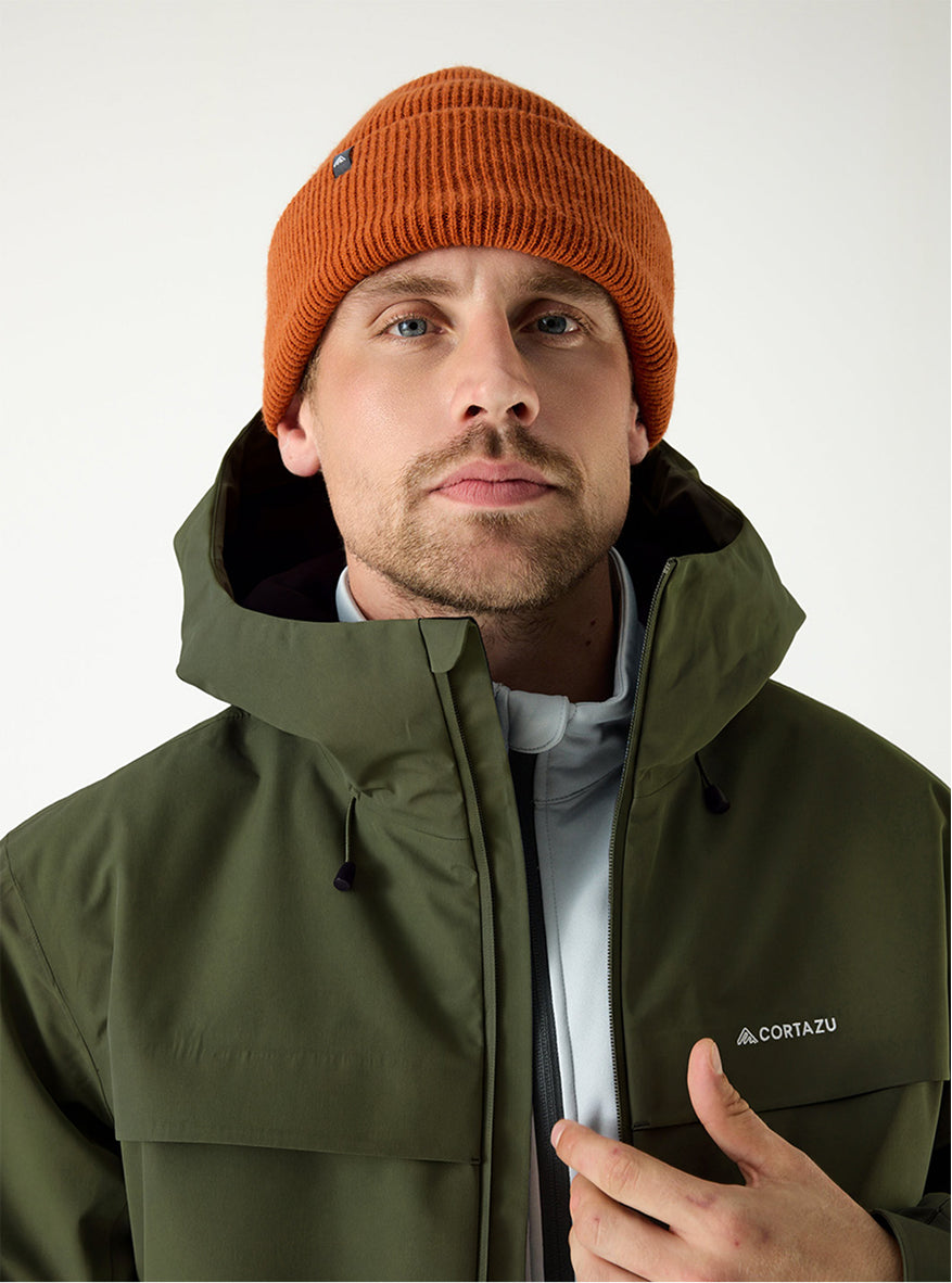 Delta INS Shell Jacket Mud Green | Men