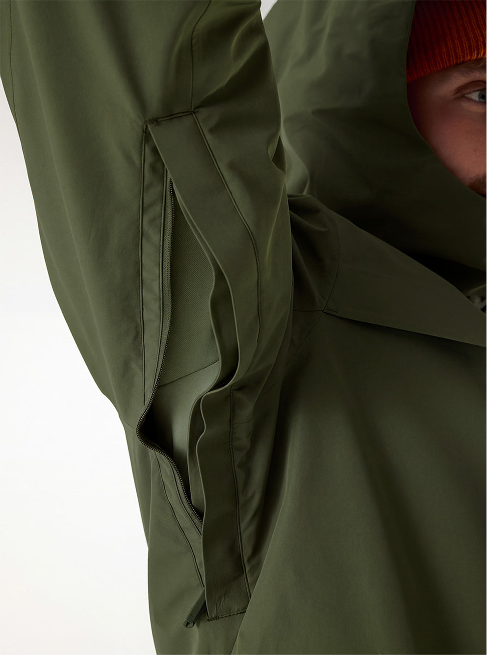 Delta INS Shell Jacket Mud Green | Men