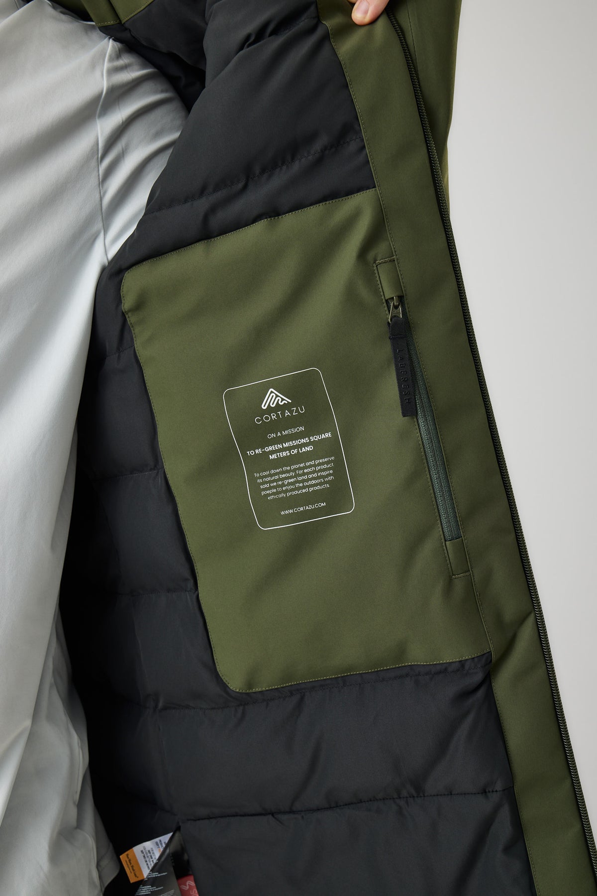 Delta INS Parka Schlammgrün | Herren