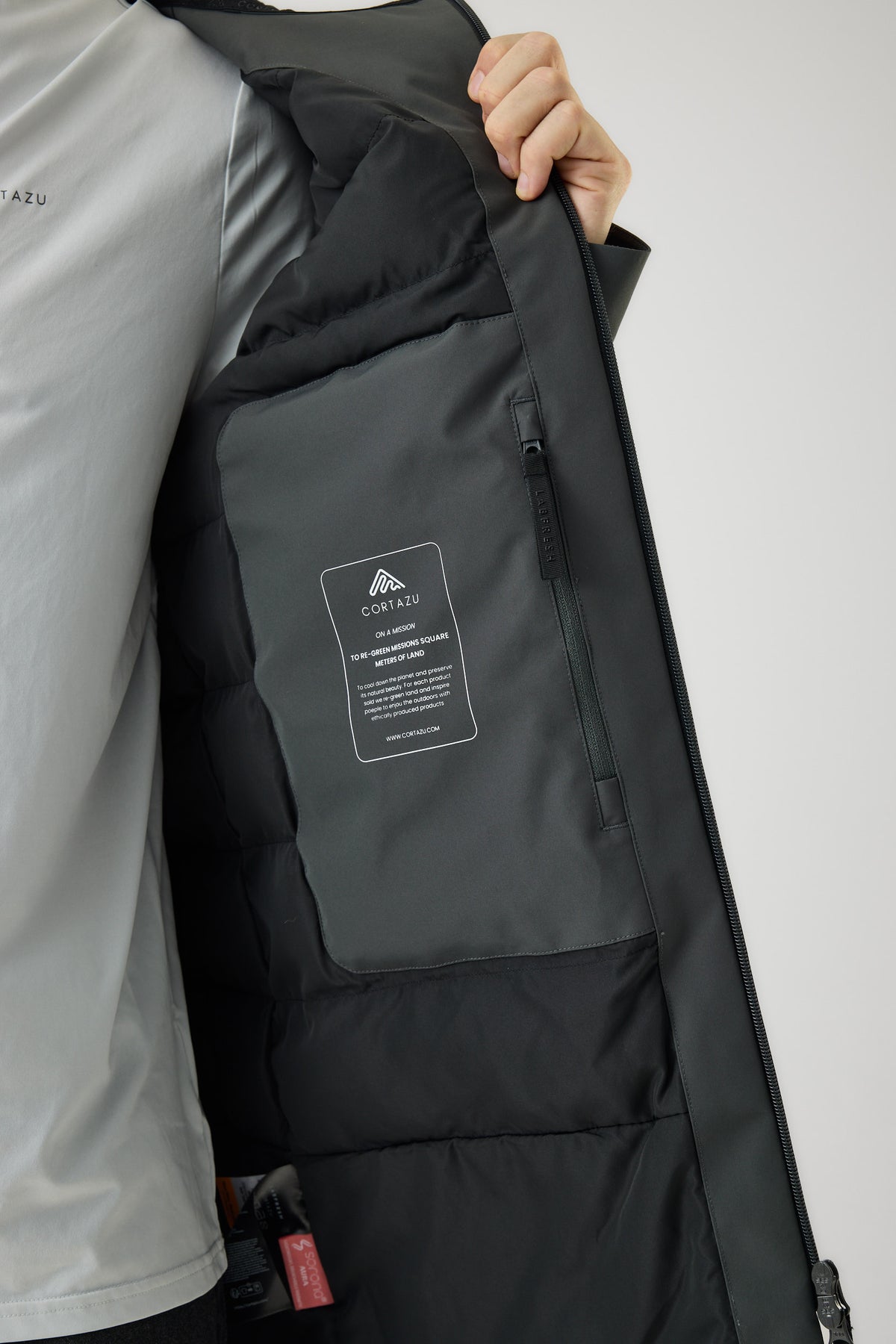 Delta INS Parka Dunkelgrau | Herren