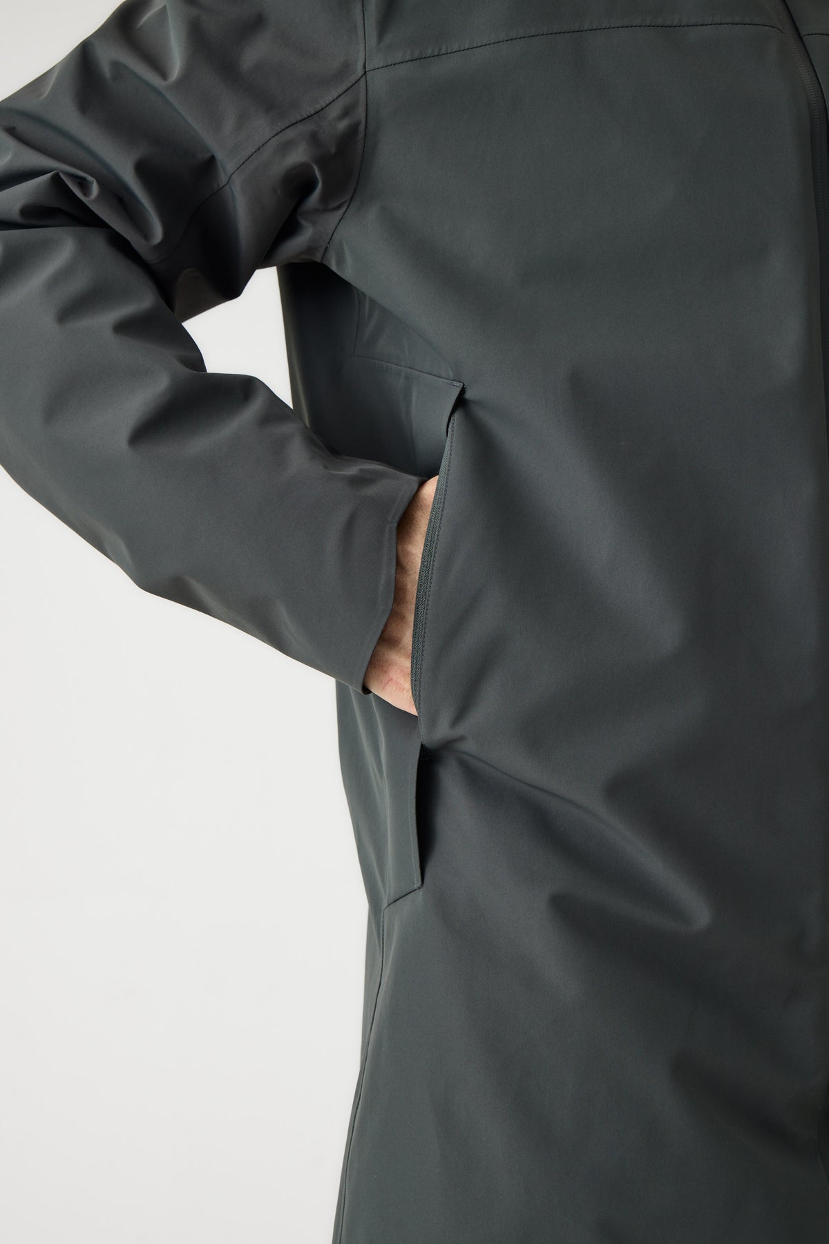 Delta INS Parka Dunkelgrau | Herren