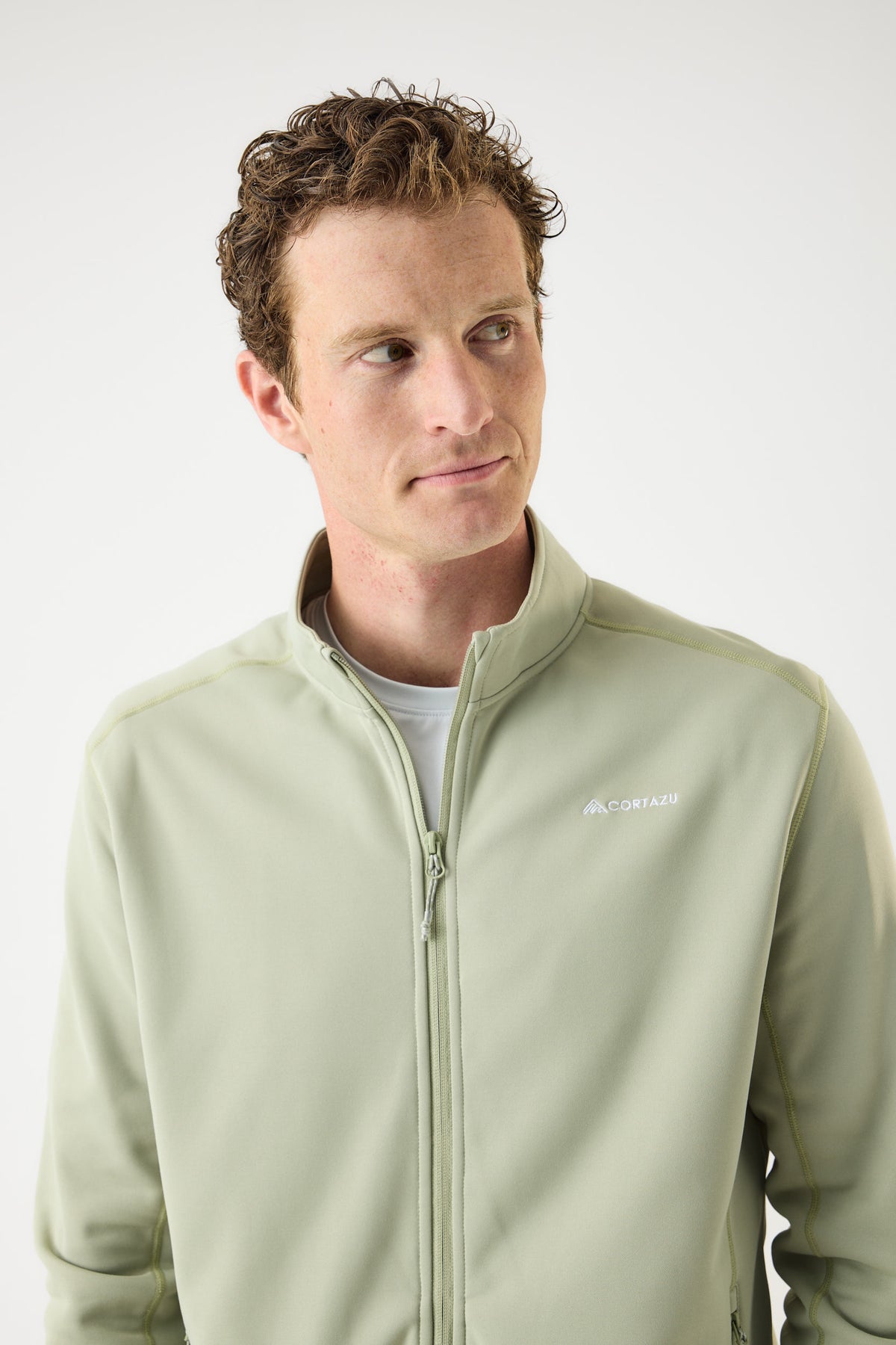 AR Fleece Olijf | Heren