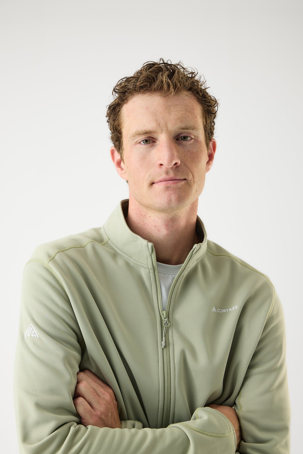 AR Fleece Olijf | Heren