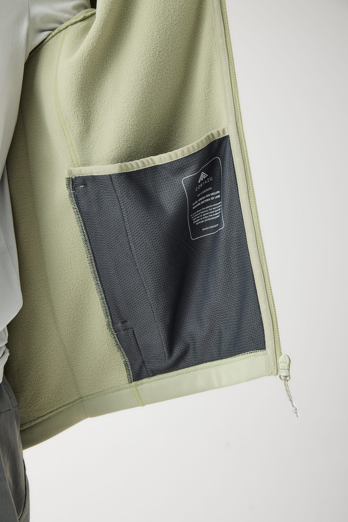 AR Fleece Olijf | Heren